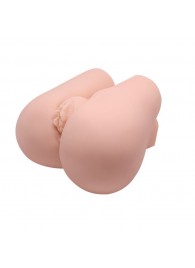 Реалистичный мастурбатор с вибрацией и двумя тоннелями - вагиной и анусом - Baile - в Нижнем Тагиле купить с доставкой