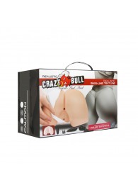 Вагина и попка с вибрацией CRAZY BULL - Baile - в Нижнем Тагиле купить с доставкой