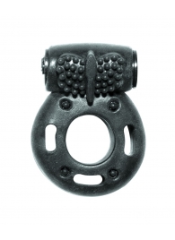 Черное эрекционное кольцо с вибрацией Rings Axle-pin - Lola Games - в Нижнем Тагиле купить с доставкой