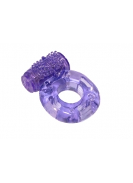 Фиолетовое эрекционное кольцо с вибрацией Rings Axle-pin - Lola Games - в Нижнем Тагиле купить с доставкой