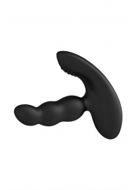 Черный силиконовый стимулятор простаты Levett Nitoc с пультом ДУ - Levett - в Нижнем Тагиле купить с доставкой