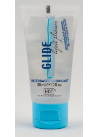 Интимная смазка на водной основе Glide - 30 мл. - HOT - купить с доставкой в Нижнем Тагиле