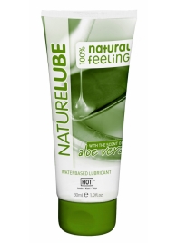 Смазка на водной основе с алоэ вера Nature Lube - 30 мл. - HOT - купить с доставкой в Нижнем Тагиле