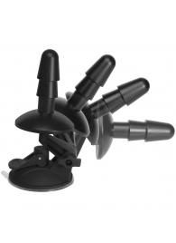 Плаг на присоске Vac-U-Lock Deluxe Suction Cup Plug Accessory - Doc Johnson - купить с доставкой в Нижнем Тагиле