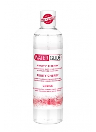 Лубрикант на водной основе с ароматом вишни FRUITY CHERRY - 300 мл. - Waterglide - купить с доставкой в Нижнем Тагиле