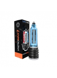 Синяя гидропомпа HydroMAX7 - Bathmate - в Нижнем Тагиле купить с доставкой