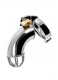 Серебристый мужской пояс верности TOYFA Metal - ToyFa - купить с доставкой в Нижнем Тагиле