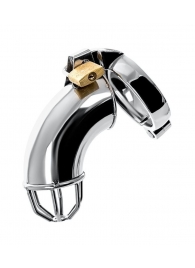 Серебристый мужской пояс верности TOYFA Metal - ToyFa - купить с доставкой в Нижнем Тагиле