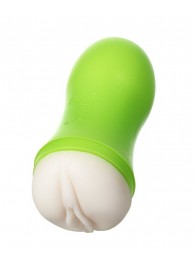 Мастурбатор-вагина A-Toys в зеленой колбе - A-toys - в Нижнем Тагиле купить с доставкой