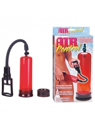 Вакуумная помпа с двумя сменными насадками NEW STAY HARD PUMP CLEAR RED - Seven Creations - в Нижнем Тагиле купить с доставкой