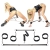 Комплект наручников и наножников с распорками Spread  em Bar and Cuff Set - Pipedream - купить с доставкой в Нижнем Тагиле