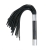 Черная плеть Easytoys Flogger With Metal Grip - 38 см. - Easy toys - купить с доставкой в Нижнем Тагиле