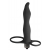 Черная вибронасадка для двойного проникновения Flirtini - 15,9 см. - Lola Games - купить с доставкой в Нижнем Тагиле
