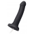 Черный фаллос с имитацией эякуляции Silicon Cum Dildo L - 19,6 см. - Strap-on-me - купить с доставкой в Нижнем Тагиле