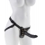 Чёрный с золотом женский страпон Designer Strap-On - Pipedream - купить с доставкой в Нижнем Тагиле