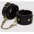 Черные оковы на ноги Bound to You Faux Leather Ankle Cuffs - Fifty Shades of Grey - купить с доставкой в Нижнем Тагиле