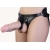 Гигантский фаллоимитатор на присоске в комплекте с трусиками - 26 см. - LOVETOY (А-Полимер) - купить с доставкой в Нижнем Тагиле
