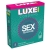 Ребристые презервативы LUXE Royal Sex Machine - 3 шт. - Luxe - купить с доставкой в Нижнем Тагиле