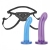 Страпон унисекс Beginners Strap-On с 2 насадками - 15 и 13 см. - Lux Fetish - купить с доставкой в Нижнем Тагиле