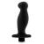 Черный анальный вибромассажёр Silicone Vibrating Prostate Massager 02 - 10,8 см. - Blush Novelties - в Нижнем Тагиле купить с доставкой