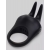 Черное эрекционное виброкольцо Sensation Rechargeable Vibrating Rabbit Love Ring - Fifty Shades of Grey - в Нижнем Тагиле купить с доставкой