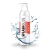 Возбуждающий гель-лубрикант SPLASHGLIDE HOT STIMULATIVE - 250 мл. - Splashglide - купить с доставкой в Нижнем Тагиле