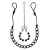 Интимные украшения с бусинами NIPPLE   CLIT JEWELRY - Pipedream - купить с доставкой в Нижнем Тагиле
