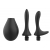 Черный анальный душ Nexus Anal Douche Set с 2 сменными насадками - Nexus Range - купить с доставкой в Нижнем Тагиле