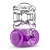 Фиолетовое эрекционное виброкольцо One Night Stand Vibrating C-Ring - Blush Novelties - в Нижнем Тагиле купить с доставкой