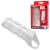 Насадка на пенис с кольцом для мошонки Clear Sensations Enhancer Sex Sleeve - 11,5 см. - XR Brands - в Нижнем Тагиле купить с доставкой
