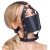 Черный намордник с кляпом-шаром Head Harness With A Gag - Orion - купить с доставкой в Нижнем Тагиле