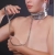 Серебристый ошейник из искусственной кожи - Sitabella - купить с доставкой в Нижнем Тагиле