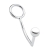 Кольцо на пенис с анальным стимулятором Stainless Steel Anal Hook   Cock Ring - BlueLine - в Нижнем Тагиле купить с доставкой