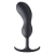 Черный массажер простаты с утяжелителями Premium Silicone Weighted Prostate Plug XL - 20,8 см. - XR Brands - в Нижнем Тагиле купить с доставкой