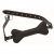 Черный кляп в форме косточки Hound Adjustable Dog Bone Gag - XR Brands - купить с доставкой в Нижнем Тагиле