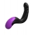 Черно-фиолетовый вибромассажёр простаты Hyper-Pulse P-Spot Massager - Pipedream - в Нижнем Тагиле купить с доставкой