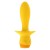 Желтая анальная вибропробка Mellow Yellow - 13,5 см. - Selopa