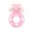 Розовое эрекционное виброкольцо в форме мишки - 1137 - в Нижнем Тагиле купить с доставкой