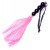 Розовая силиконовая плеть - 35,5 см. - Boys of Toys - купить с доставкой в Нижнем Тагиле