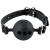 Силиконовый кляп-шар с отверстиями для дыхания Silicone Breathable Ball Gag Small - Pipedream - купить с доставкой в Нижнем Тагиле