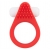 Красное эрекционное кольцо LIT-UP SILICONE STIMU RING 1 RED - Dream Toys - в Нижнем Тагиле купить с доставкой