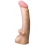 Телесная насадка REAL Standard с усиками на основании - 19 см. - LOVETOY (А-Полимер) - купить с доставкой в Нижнем Тагиле