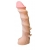 Насадка REAL Standard со спиралевидным узором - 19 см. - LOVETOY (А-Полимер) - купить с доставкой в Нижнем Тагиле