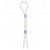 Прозрачное эрекционное кольцо-лассо SILICONE LASSO COCK RING DUAL BEADS - NMC - в Нижнем Тагиле купить с доставкой