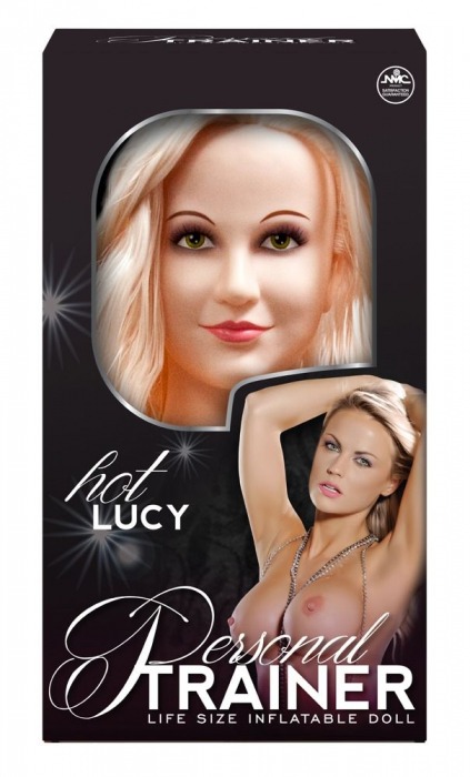 Надувная кукла с вибрацией и 2 любовными отверстиями Hot Lucy Lifesize Love Doll - NMC - в Нижнем Тагиле купить с доставкой