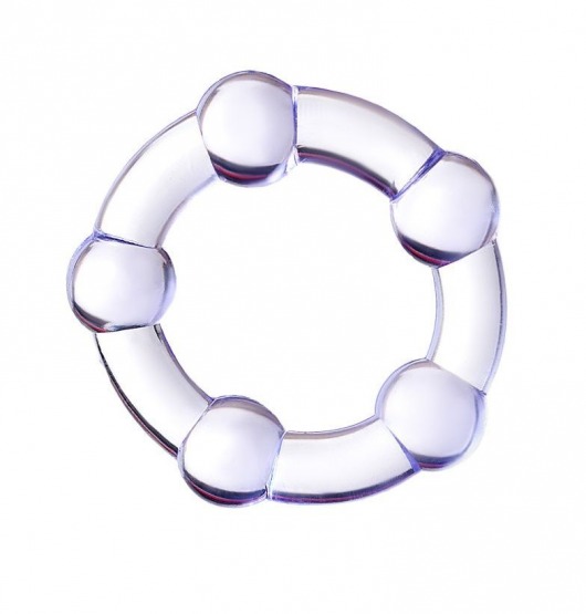 Фиолетовое эрекционное кольцо A-Toys - A-toys - в Нижнем Тагиле купить с доставкой