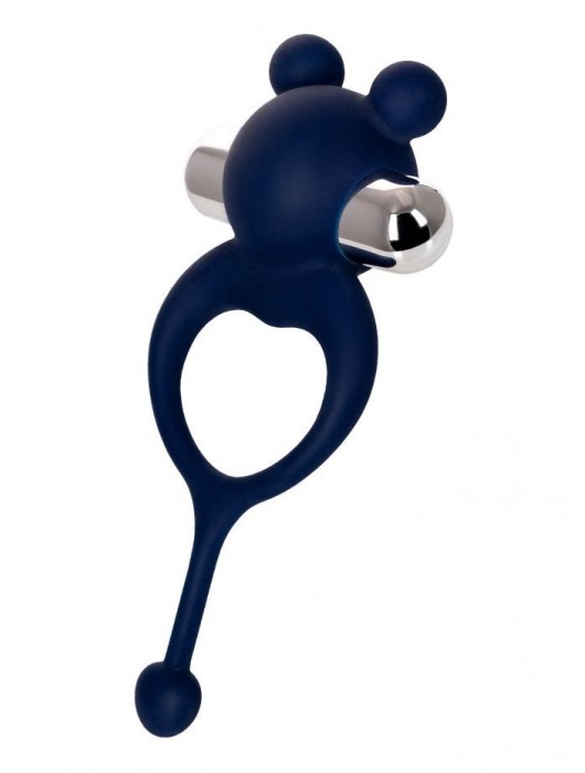 Синее виброкольцо с хвостиком JOS MICKEY - JOS - в Нижнем Тагиле купить с доставкой