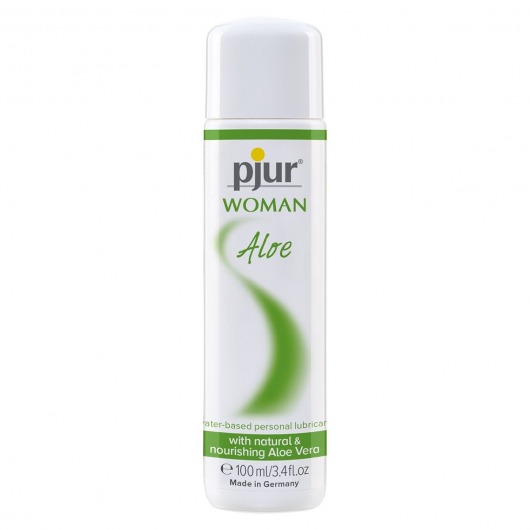 Лубрикант на водной основе pjur WOMAN Aloe - 100 мл. - Pjur - купить с доставкой в Нижнем Тагиле