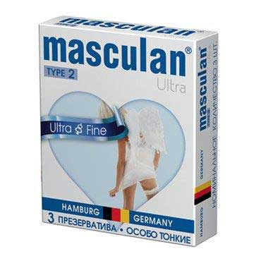 Ультратонкие презервативы Masculan Ultra Fine с обильной смазкой - 3 шт. - Masculan - купить с доставкой в Нижнем Тагиле