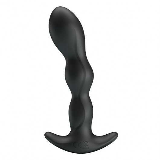 Черный анальный стимулятор простаты с вибрацией Special Anal Massager - 14,5 см. - Baile - в Нижнем Тагиле купить с доставкой